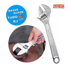 Chave Ajustável 10 Polegadas 250 Mm Inglesa Cromada