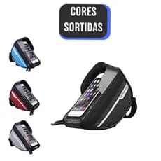 Bolsa Rack Frontal À Prova D'água Grande Capacidade Para Bicicletas Guidão De Mountain Bike Celular