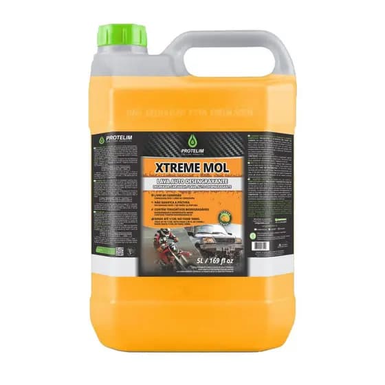 Shampoo Desengraxante Automotivo Xtreme Mol 5l