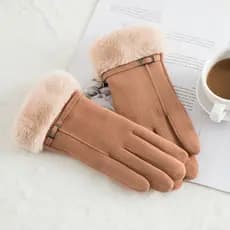 Luvas quentes, luvas de inverno femininas, luvas femininas para ciclismo ao ar livre no inverno