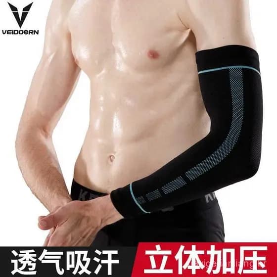 Nova cotoveleira Vido para homens e mulheres, suporte esportivo térmico para cotovelo, ideal para basquete, treinamento