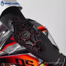 Novas Cotoveleiras Anticolisão e Antiqueda RICHA para Motociclismo, Equipamento de Proteção para Homens e Mulheres, Mang