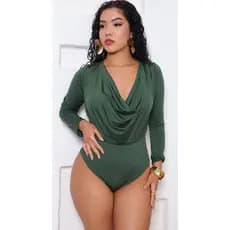 BODY FEMENINO MANGA LONGA Simple elegante y confortable
