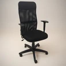 Cadeira Presidente Escritório Mesh Base Aço Suporta 120kg Ergonômica Reforçada Diretor Nacional