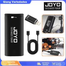 Joyo Momix Placa de Som USB - Para Gravação de Fone de Ouvido