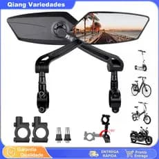 Mountain Bike Espelho Retrovisor Bicicleta Elétrica Plano 360 Graus Ajustável Refletor Invertendo Acessórios Ciclismo