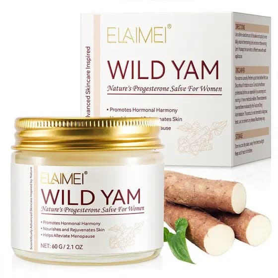 Creme De Inhame Selvagem , Menopausa E Equilíbrio Hormonal Orgânico 60 ML 68L1