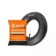 Câmara De Ar 3.25-8 Carrinho De Mão Carriola Jerica Plataforma Válvula TR13 Bico Reto Pedreiro Obra Reposição Ajax