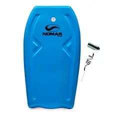 Prancha de Bodyboard Grande Com Leash Natação Praia Piscina 100 cm Nomar Surf
