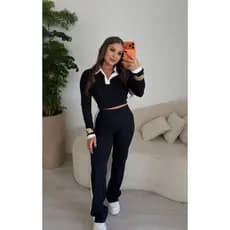 Conjunto Feminino Anarruga Com Manga