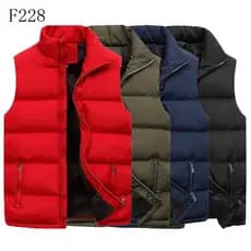 Colete Masculino Novo de Outono, Jaqueta Sem Mangas Quente, Casual de Inverno, Tamanho Grande RD221
