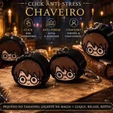 Kit 10Chaveiros Harry Potter/ Hogwarts/ lembrancinha colecionável