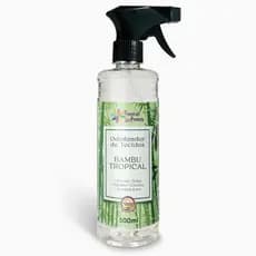 Spray Perfumado Odorizador de Tecidos Bambu 500ml Tropical Aromas
