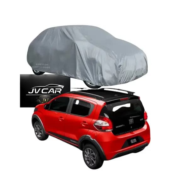 Capa Para Cobrir Carro Fiat Mobi Impermeável Plástico Ou Courino