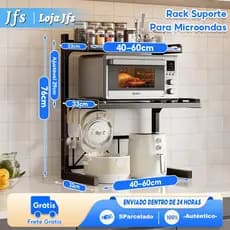 Suporte Ajustável Para Micro-ondas,  Grade do Forno,Prateleira de Armazenamento de Cozinha Organização da Cozinha