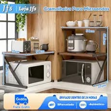 Suporte Multifuncional Para Forno De Micro-ondas, Porta-tempero, Suporte Para Cozinha, Organizador De Temperos