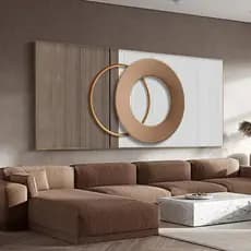 Quadro decorativo 1 unidade sem moldura de, decoração moderna para sala