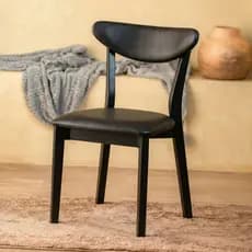 Cadeira de Jantar Floripa Madeira Maciça Estofada Confortavel Premium Di Franco