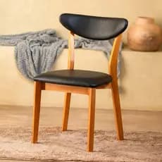 Cadeira de Jantar Floripa Madeira Maciça Estofada Confortavel Premium Di Franco