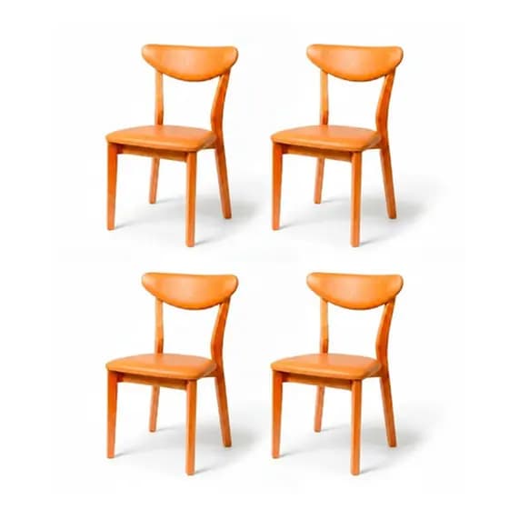 Kit 4 Cadeira de Jantar Madeira Maciça Floripa Estofada Premium Ergonomica Premium Confortável Di Franco Luxo Resistente