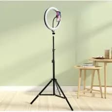 Ring Light 6 8 10 12 polegadas Completo Portátil 26cm + Tripé + suporte p/ celular. - FSH LOJA