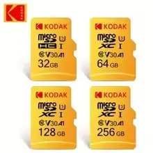 Cartão De Memória KODAK Micro SD Classe 10 128GB 4K Alta Velocidade Cartao De Memoria Flash TF Mecard C10