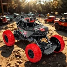Carrinho Controle Remoto 4x4 Car Off-Road Gira Carro Brinquedo Sobe Escadas Rodas Emborrachadas
