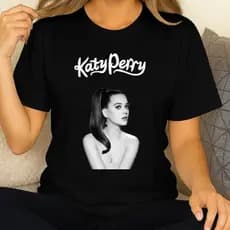 Camiseta Estampada Unissex Cantora Katy Perry Estrela Pop Show
