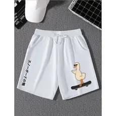 Bermuda Moletom Estampado Flanelado Treinos Casual Viagens Qualidade