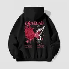 2025 Inverno Novo Moletom Com Capuz De Pelúcia Coreano Ins Americano High Street Retro Casaco