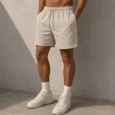 Kit 2 Shorts Masculino Linho Premium Mauricinho Casual Verão Praia Academia Moda Luxo