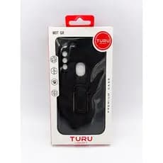 Capa Anti Impacto Motorola Moto G8 com Suporte Anel Magnético Preta
