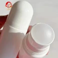 Desodorante Roll-On Portátil 30/50/60/80/100ml, Frasco de Plástico Branco Recarregável, Antitranspirante, Perfume Roll-O