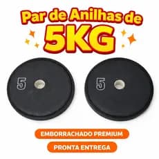 Anilhas de 5KG (02 Unidades)