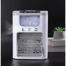 Mini Ar Condicionado Climatizador Umidificador Ventilador Portátil Recarregavel