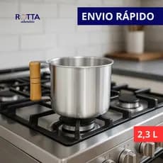 CANECÃO BELA VISTA N16 2,3L ALUMÍNIO POLIDO CANECO GRANDE CANECA MAIOR FERVEDOR LINHA PROFISSIONAL COZINHA INDUSTRIAL