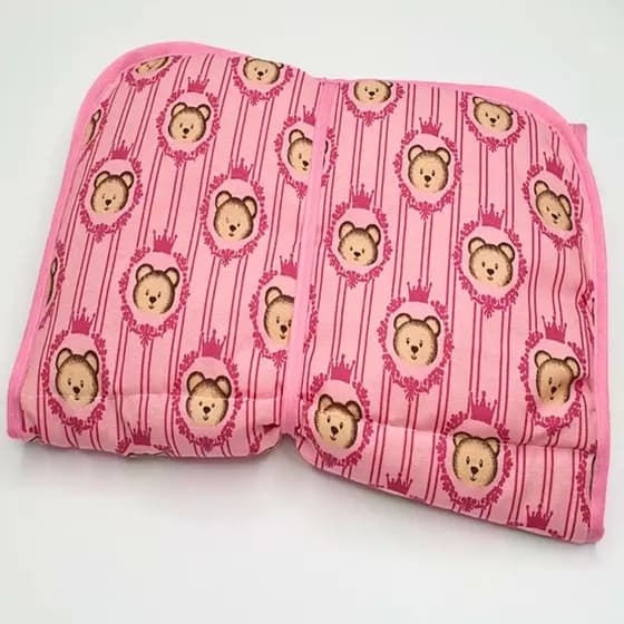 Trocador De Fraldas Portátil Impermeável Dobrável Lindas Estampas 40X70CM