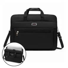 Bolsa Case Capa Notebook Pasta Impermeável Trabalho Estudo 13" á 15" Alça Transversal Maleta Executiva