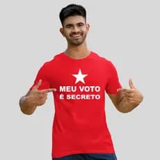 Camiseta Pt Lula Masculina E Feminina modelo unissex camisa brasil