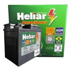Bateria Original Heliar Htz6l 12v 5ah Cg150/biz125/bros