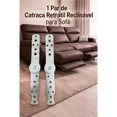 Par Catraca Sofá Reclinável Retrátil para Encosto do Sofá