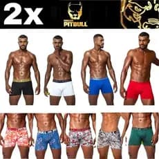 Kit com 10 Cuecas Boxer Conforto na Microfibra Estampada - Boxer Bull - Estampa Sortida