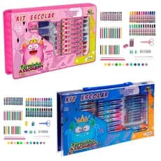 Kit Escolar Turminha do Assombro – Estojo Maleta com 94 Peça