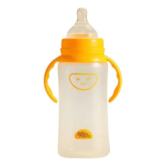 Mamadeira João E Maria Com Alça 360ml Fluxo Variável