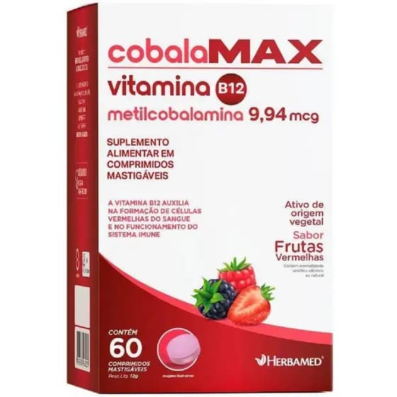 Kit Com 6 Cobalamax Vitamina B12