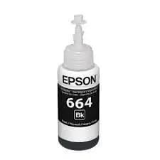 Refil Tinta Epson t664120,t664 Preto Original 70ml