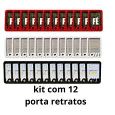 Kit Porta Retrato 10x15 Love com 12 unidades