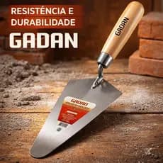 Colher Pedreiro Canto reto n°9