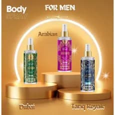 Body Splash Árabe Masculino Desodorante Colônia For Men Soul Cosméticos 200ml