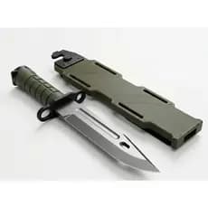 Faca M9 Bayonet Cenografica com Bainha Replica Decorativa Cosplay 3D